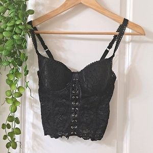 Lace Corset black 🖤